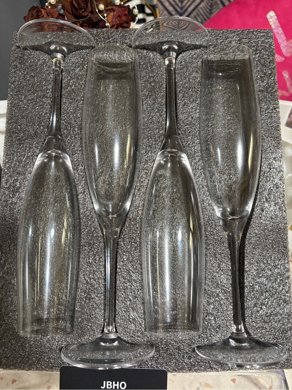 JBHO Hand Blown Champagne Glass - Picture 13 of 17